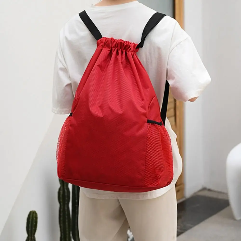 

Nylon Riding Drawstring Pocket Bundle Pocket Mountaineering Bag Outdoor Backpack Drawstring Bag Portable Sports Bag Travel Bag