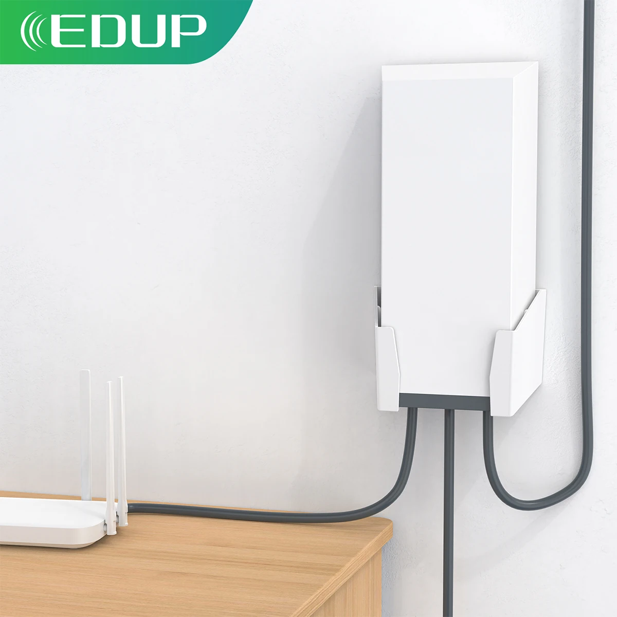 

EDUP SK0006 Starlink Высокопроизводительные плоские высокопроизводительные кронштейны для блока питания Starlink Настенное крепление, совместимое с Starlink