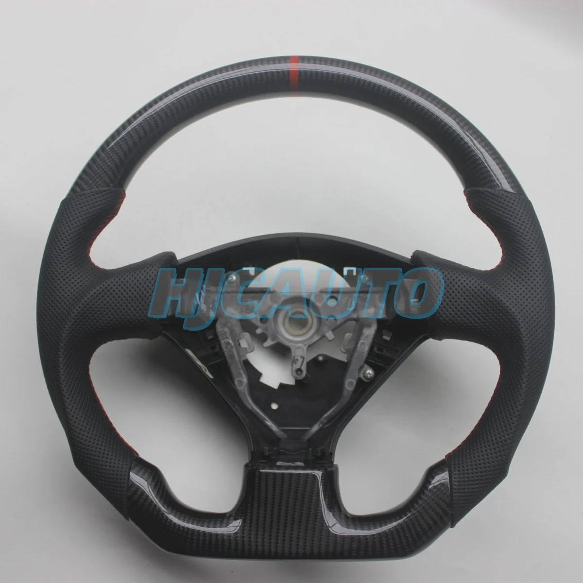 

For Subaru Legacy Outback 2005 2006 SG9 SG5 Forester Real Carbon Fiber Leather Steering Wheel