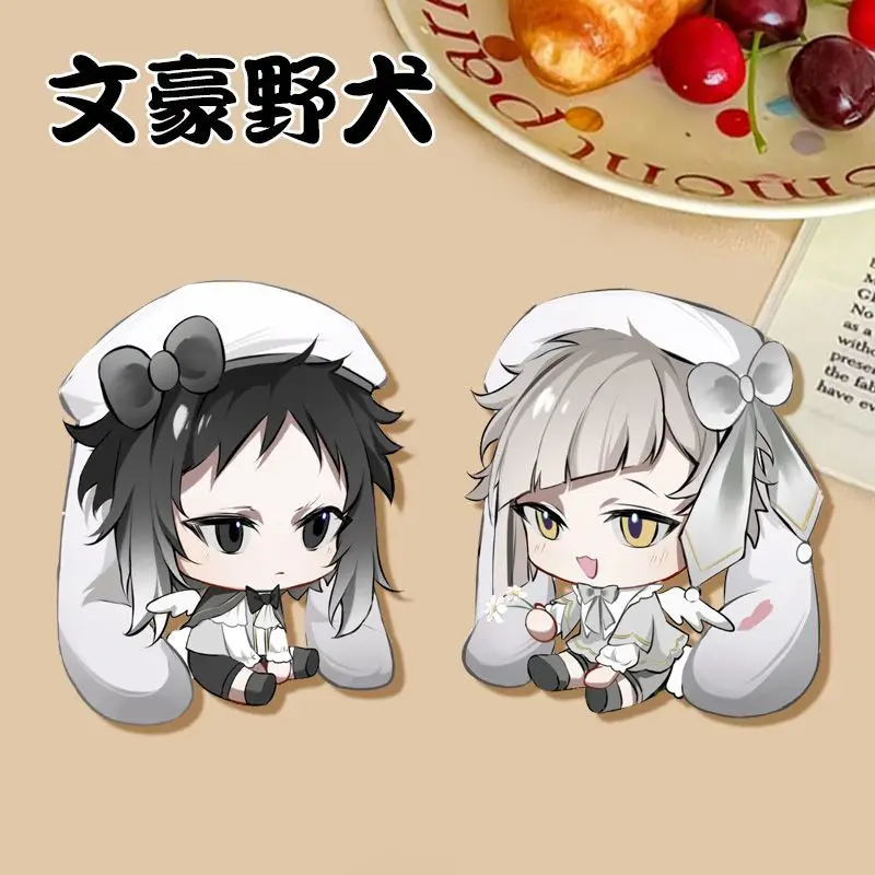 Anime Ryunosuke Akutagawa Nakajima Atsushi Acrylic Badge Cartoon Pins DIY Decoration Backpack Clothes Accessories