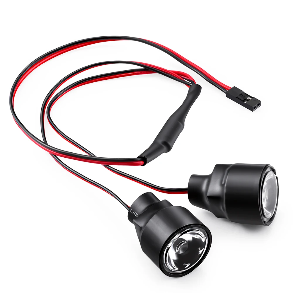 AXSPEED RC Car LED Light 1W/3W Night Navigation Searchlight High Bright Signal Headlight Flashing Lamp for 1/10 RC Mode Car Part