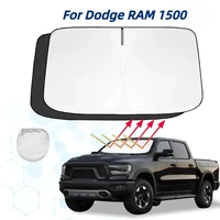 Parabrisas para Dodge RAM 1500 RAM Sport SRT, parasol, Protector de visera, bloques plegables, rayos UV, mantiene el enfriador de su coche