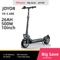 JOYOR Y8-S (ABE) EScooter For Adults E-Scooter 10-Inch Tire 500W Motor 48V26AH Battery City Foldable Electric Scooter
