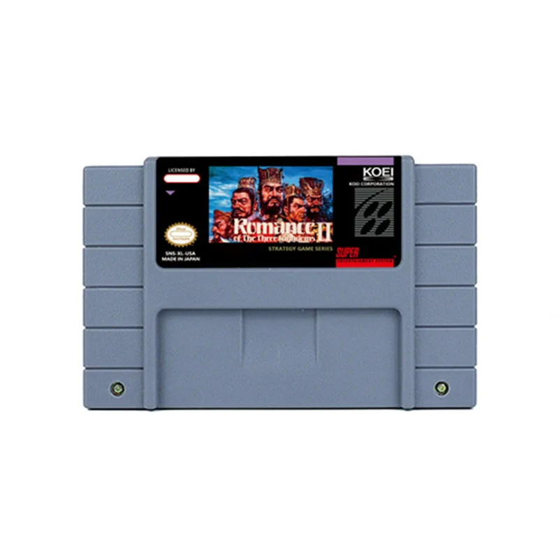 Romance of Three Kingdoms II III IV RPG 게임, SNES 16 BitRetro 카트, 어린이 선물