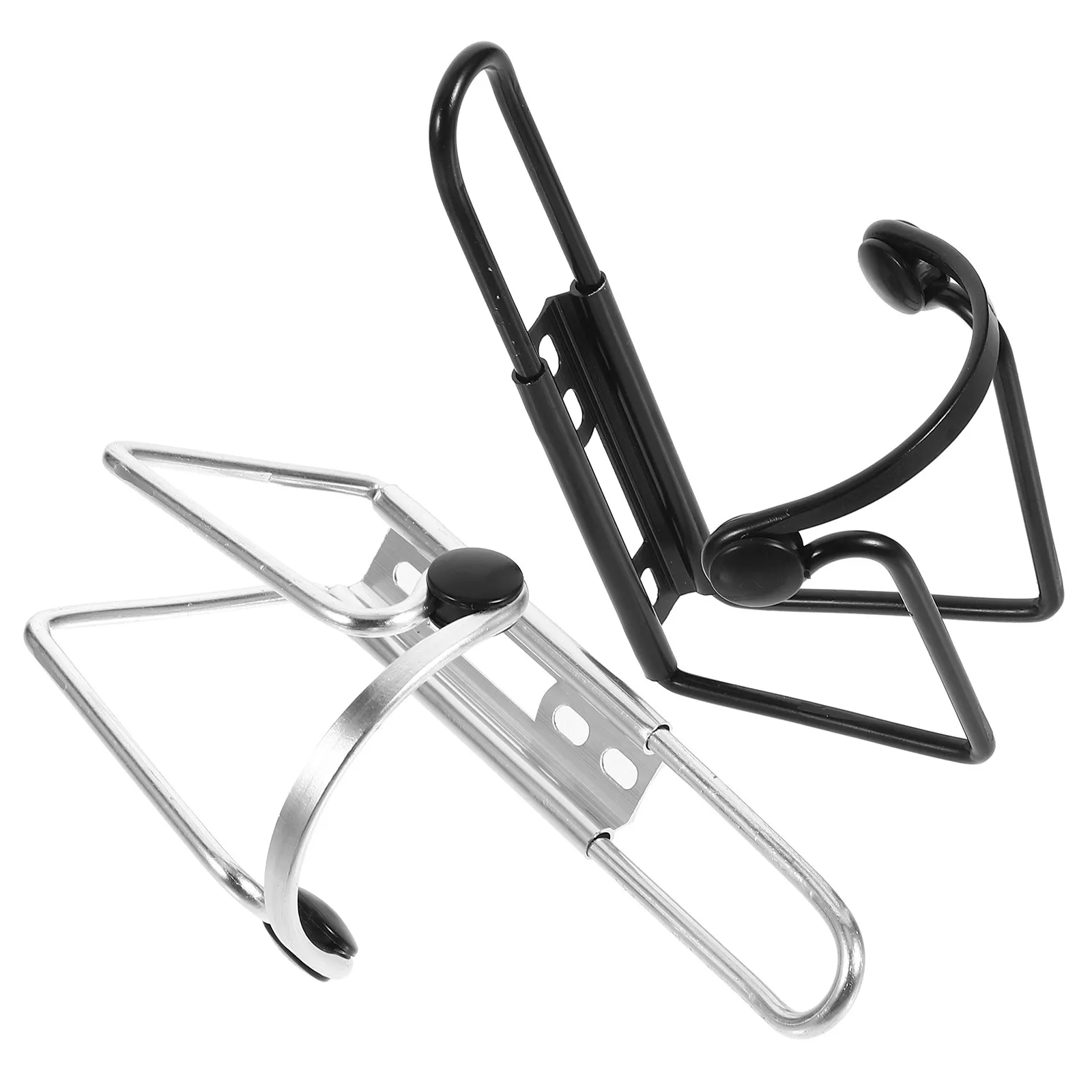Heavy Duty ABS Bicycle Water Bottle Holder – 2pcs, Universal Fit for Road & Folding Bikes, Anti-Collision