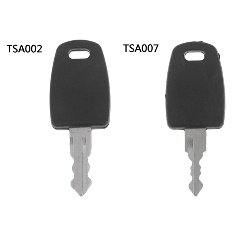 A44T 2X Suitcase Locks Keys TSA Lock Key TSA002 TSA007 For Luggage Suitcase Multifunctional Key