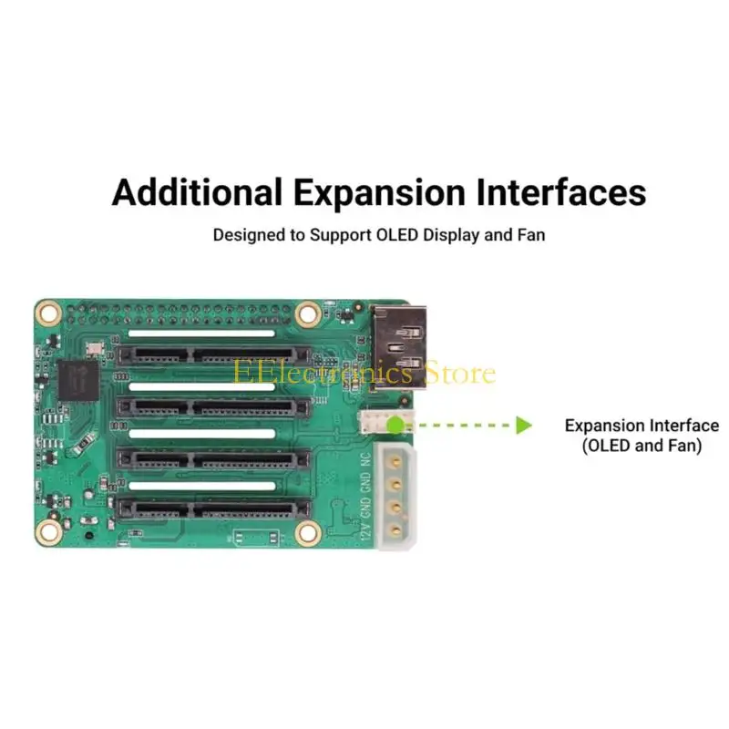 B03C Several Drive Storage Unit Contains 4 Disk Bays additional External series For Maker tasks
