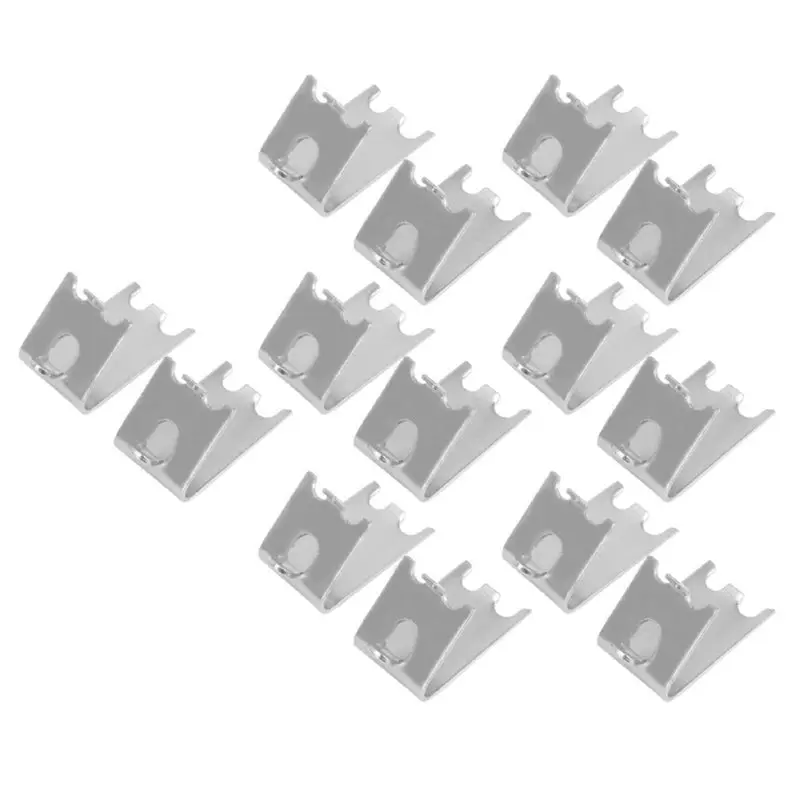 【TODAY ONLY】Refrigerator Shelf Support 14PCS 1.5Mm 304 Stainless Steel Freezer Shelf Clips For Enhanced Shelf Stability