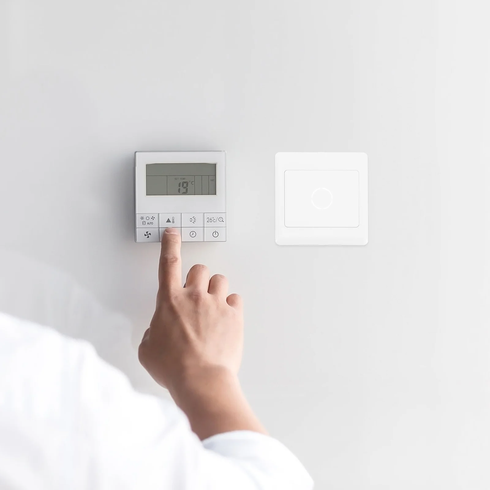 

6 pcs Whiteboard Junction Box Cover Plate Waterproof Wall Outlet Concealment For Home Office School Renovation Cable Management