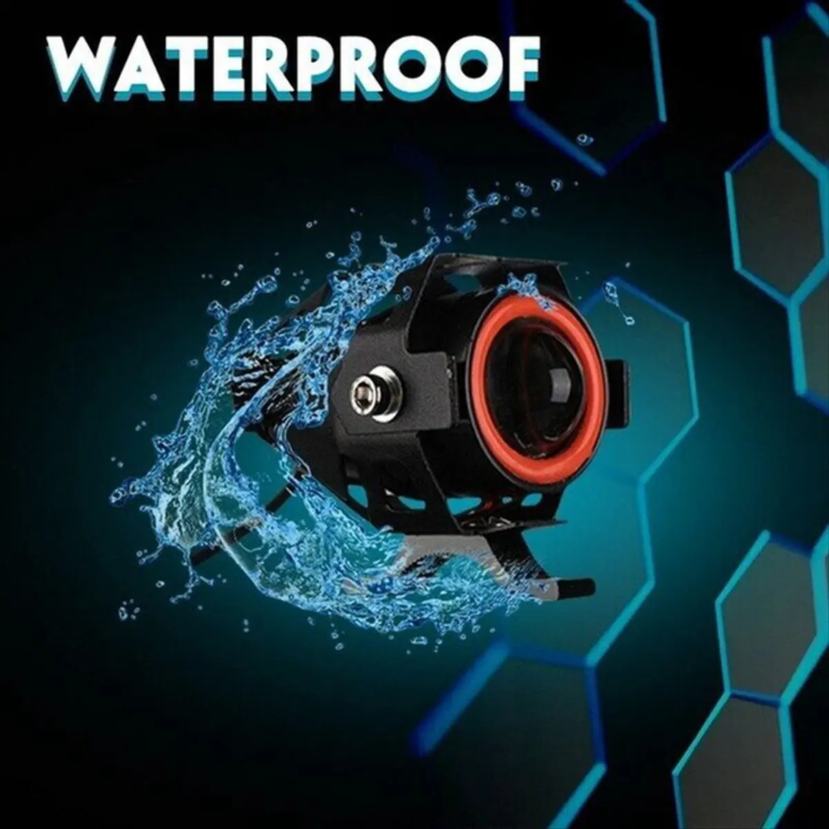 U7 سكوتر كهربائي LED الأضواء تسليط الضوء على وامض عيون الملاك دراجة نارية LED ضوء ل سكوتر كهربائي إعادة تشكيل أ