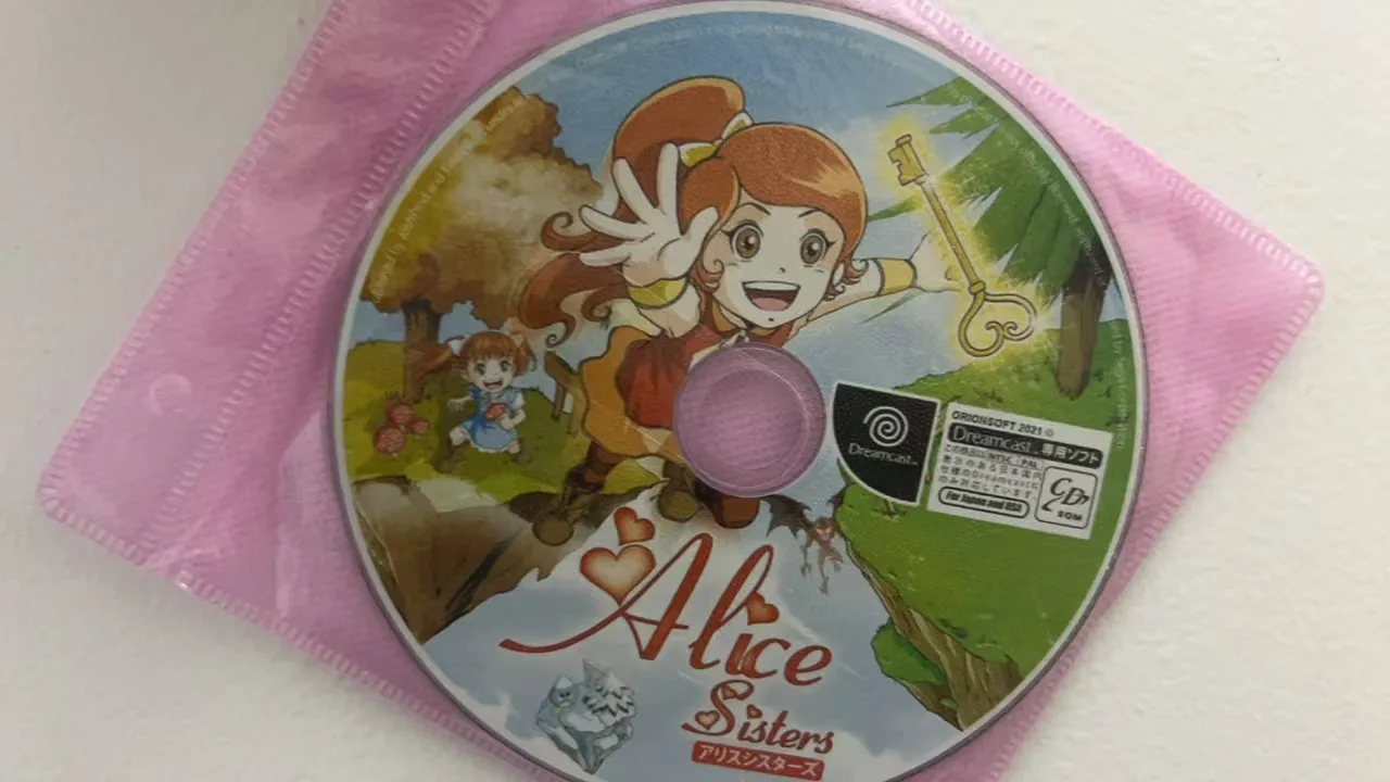 Alice sisters DC Game Disc For Dreamcast game cnsole