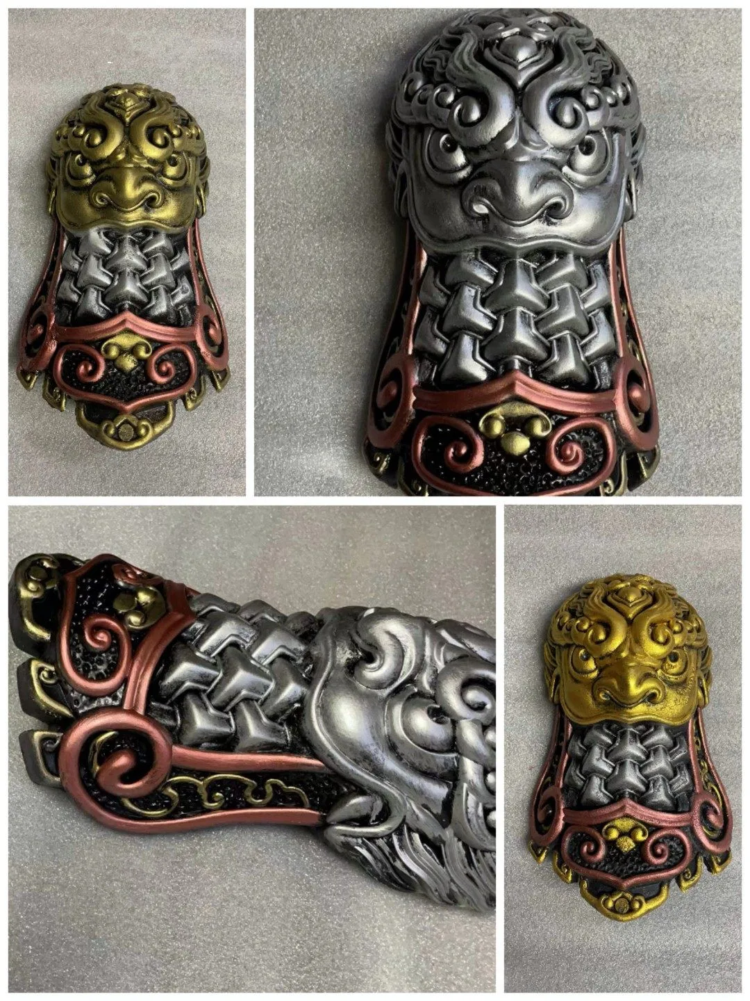 40X22cm One Piece Vintage Armor Accessories Hand Shoulder And Arm Protection Hanfu General Clothing Accessories DIY