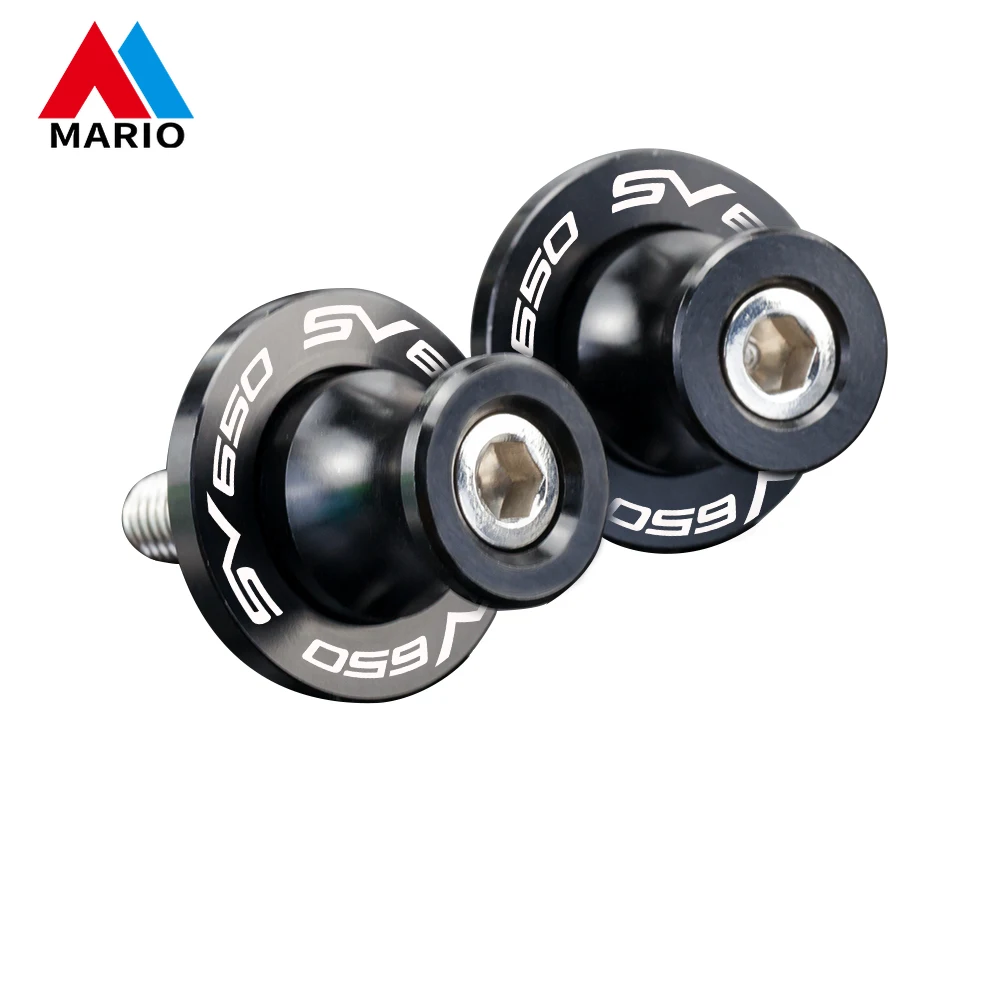 

Motorcycle Accessories CNC Aluminum 8MM Swingarm Spools Slider Stand Screw For SUZUKI SV650 SV 650 1999 - 2021 2018 2019 2020