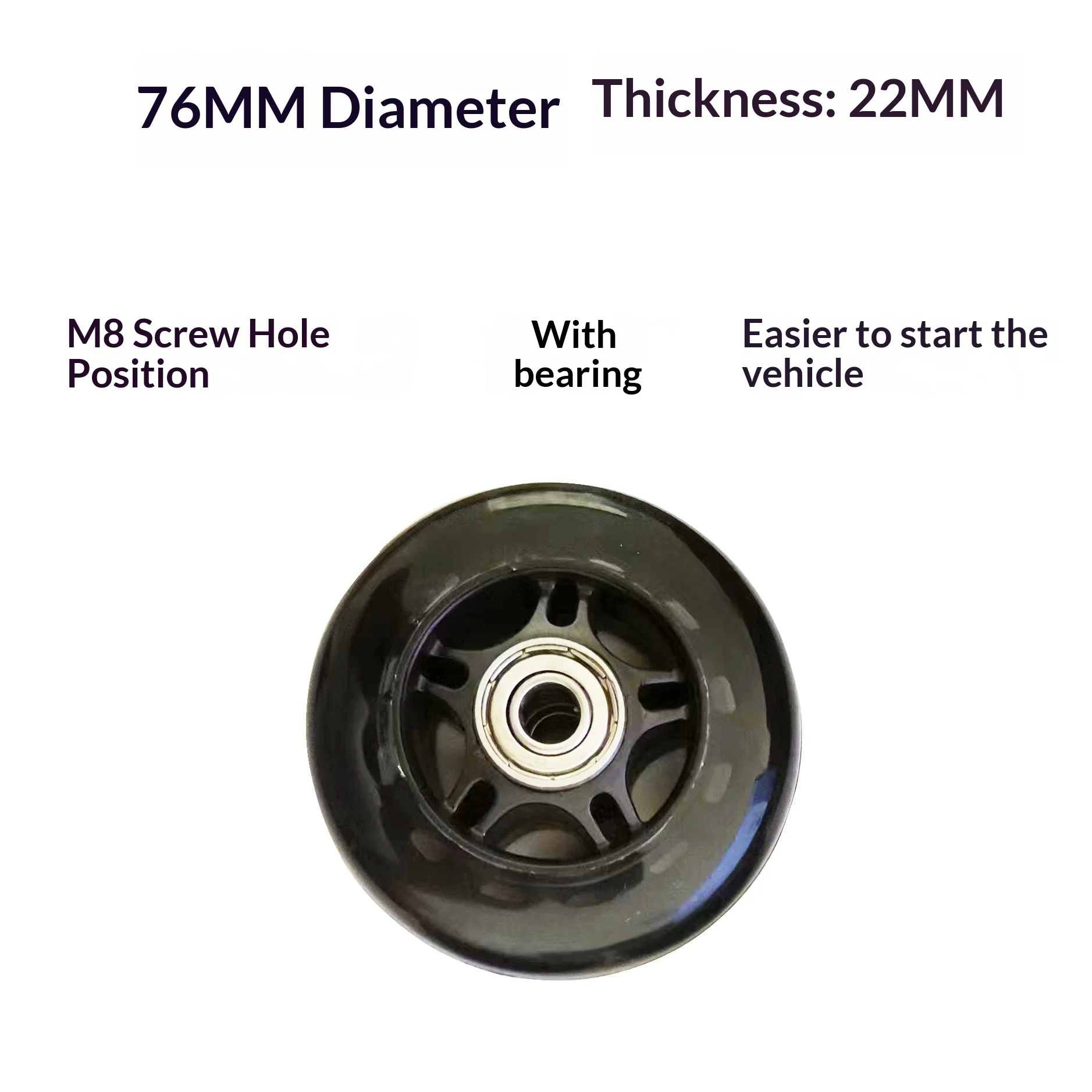 For Motorcycle Universal Stand Wheel Set Bearing Swivel Casters Single Double Swingarm No-Drill Accesorios Moto Accessori Moto