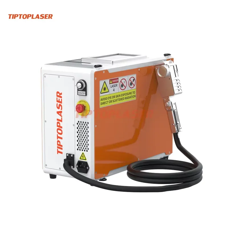 Portable 200W Cleaning Machine for Precision Metal Surface Treatment Rust Paint and Coating