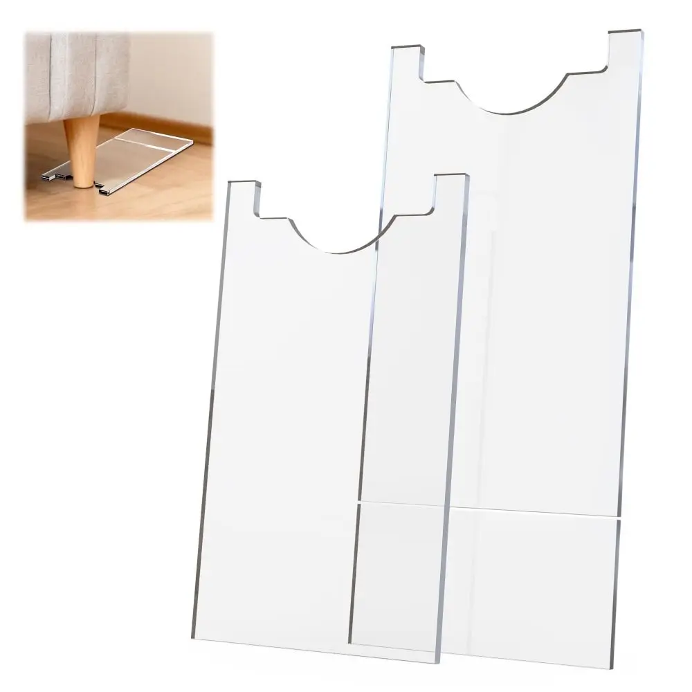 Prevents Sliding Transparent Couch Stopper Damage Prevention Universal Wall Spacer Adjustable Acrylic Wall Protector Household