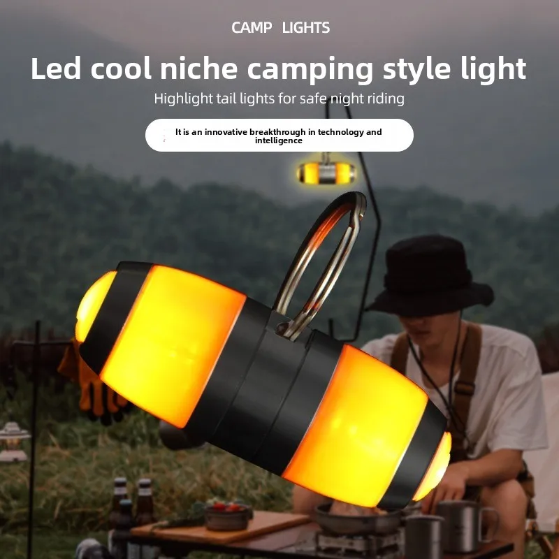 

Hanging camping light LED camping light emergency portable outdoor with light tent light hook camping light ﻿