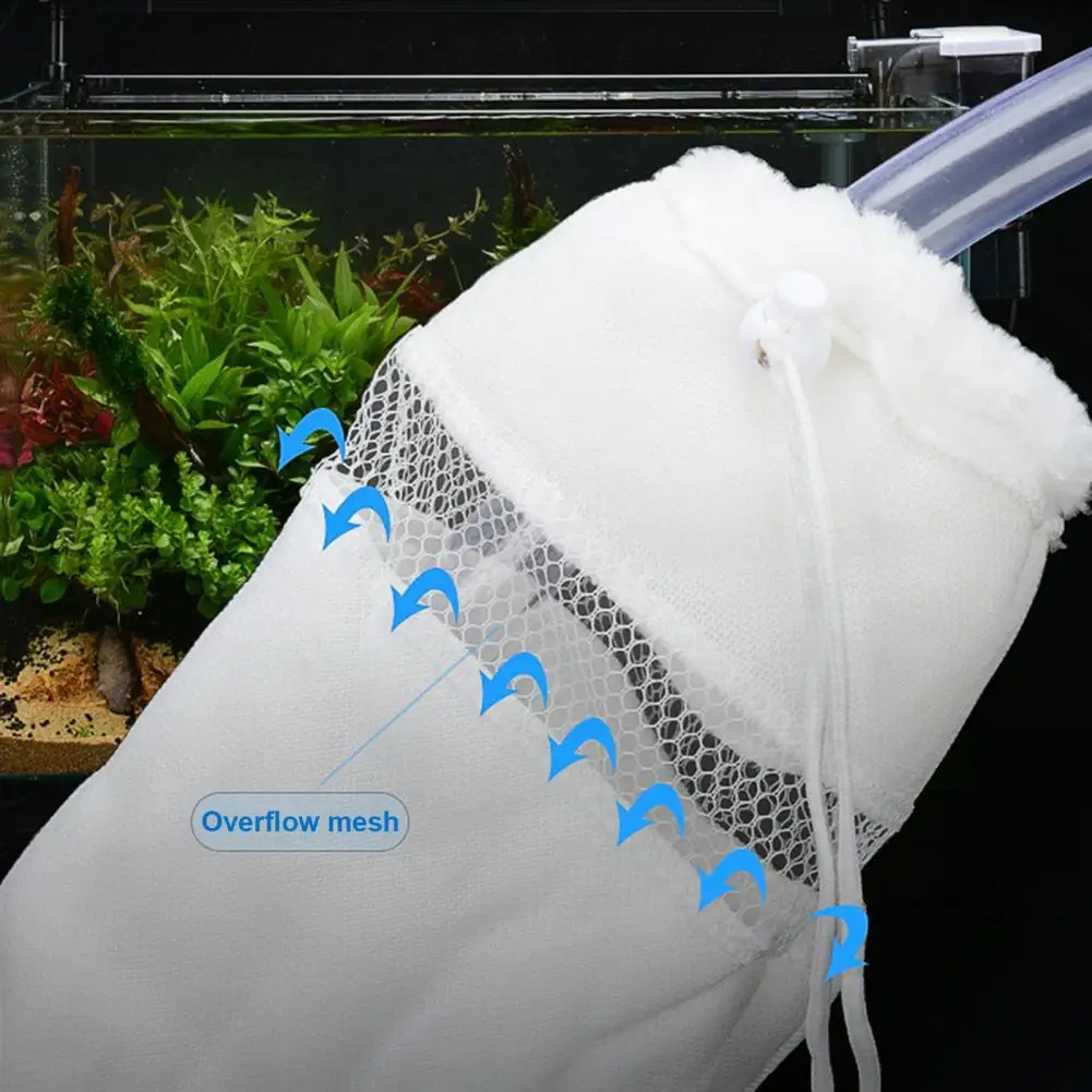 Fish Tank Filter Bag Biological Filtration Aquarium Filter Bags for Clean Water Purification Fish Tank Maintenance for Effective