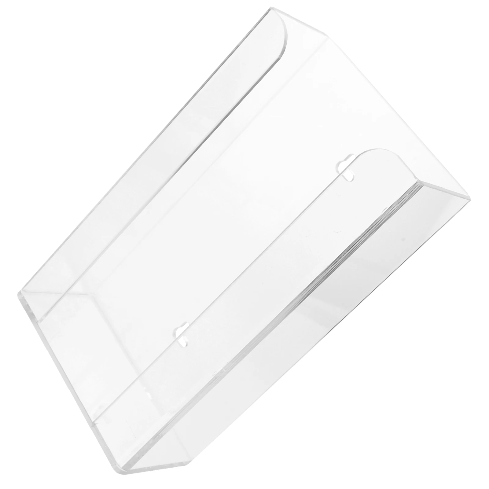 

Glove Box Disposable Face Masks Wall Mount Dispenser Bracket Holders Acrylic Storage Container for Gloves Work