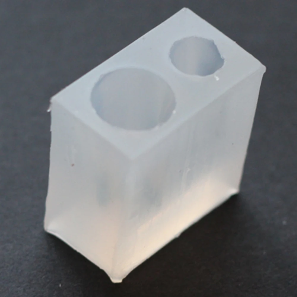 A96K-Devil Horn Silicone Mold Animal Horn Pendants Jewelry Making UV Resin Molds Dome Cabochon Epoxy Resin Molds