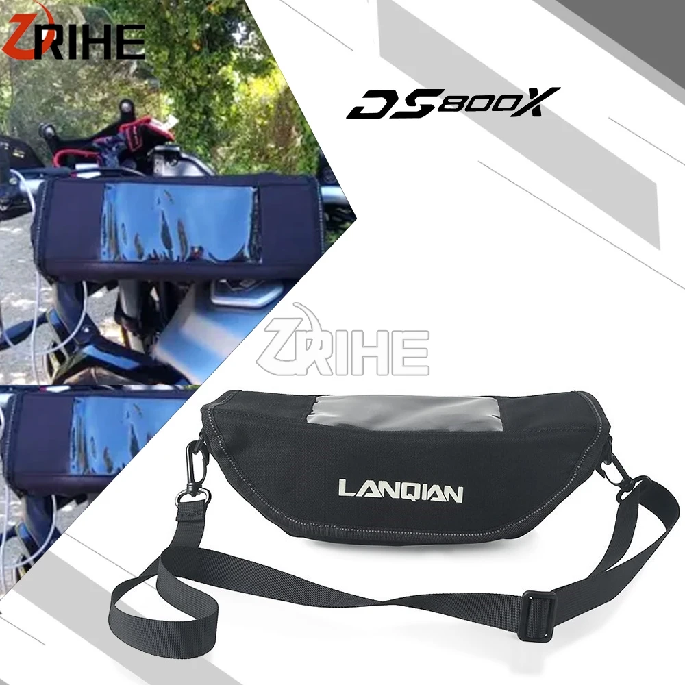 

2025 2026 Fit For Valico Voge Loncin DSX 800 DS800X rally 800DSX dsx800 DS RALLY Dsx Motorcycle Waterproof Handlebar Storage Bag