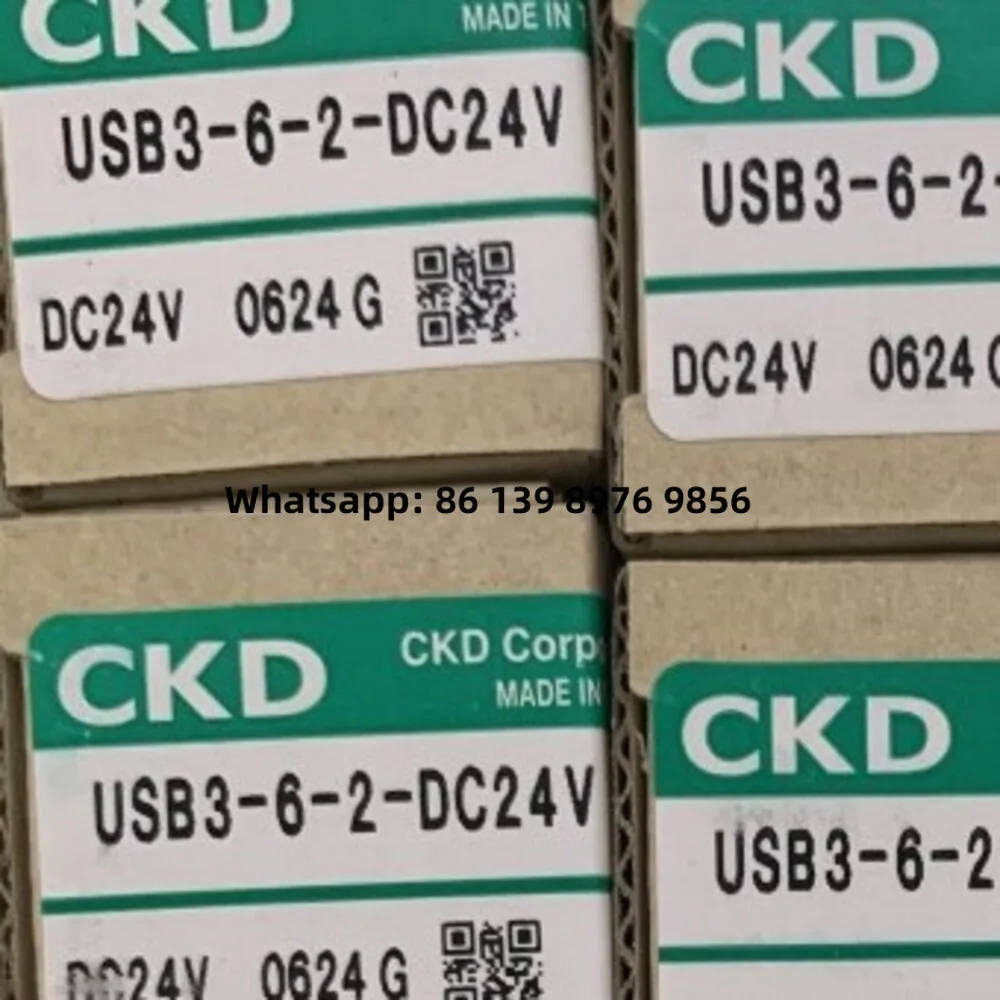 Original CKD Solenoid Valve Usg3-6-1-Dc24v Usb3-6-1-Dc24v Usg3-6-2 Brand New
