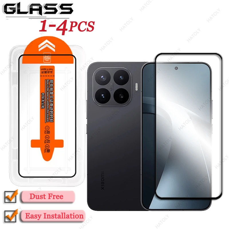 

Dust Free For Xiaomi 17T Pro Glass Easy Installation For Xiaomi 17T Pro 5G Film Screen Protector Black Edge Protective Film