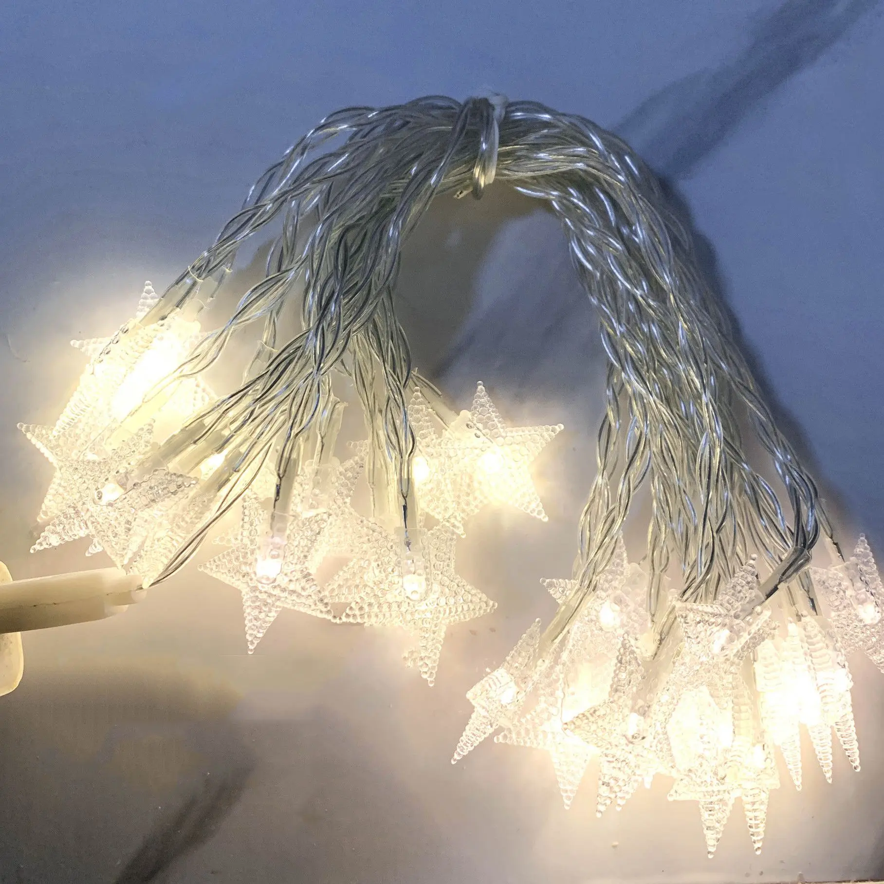 

Battery Powered Christmas Weeding Christmas LED Star String Light Fairy Lights Starry Sky Light String