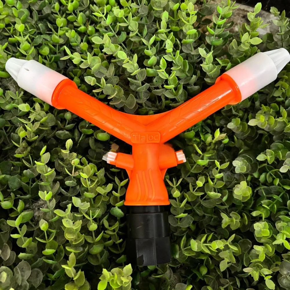 360 Degree Rotating For horn Sprinkler Nozzle for For outdoor Irrigation Farm Garden Use 20 Meter Spray Diameter 30x30cm Plastic