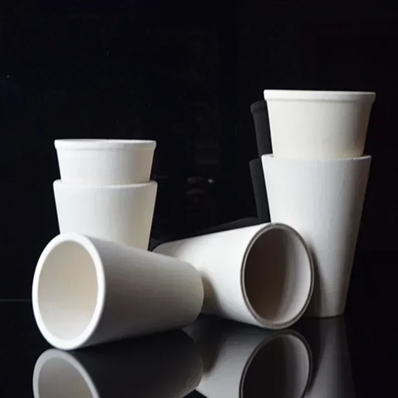 High-Quality Refractory Clay Ceramic Fire Assay Creuset Crisoles Crucibles for Muffle Furnace, Durable and Reliable