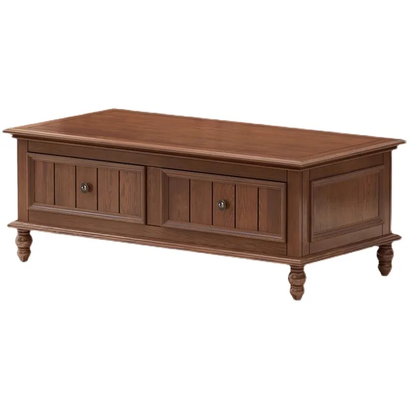 

Style all solid wood coffee table small apartment simple modern living room ash wood furniture