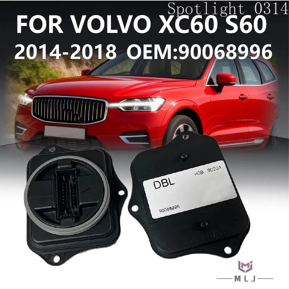 90068996 For Volvo XC60 S60 2014-2018 Car Headlight AFS Bend Lights Leveling Module-A28K DRL Control Module Car Accessories