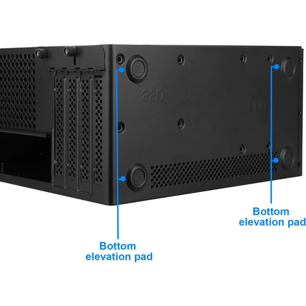 Micro ATX Case for Mini PC - Support Micro ATX/ITX with USB 3.0 and 3.5" HDD - view 5