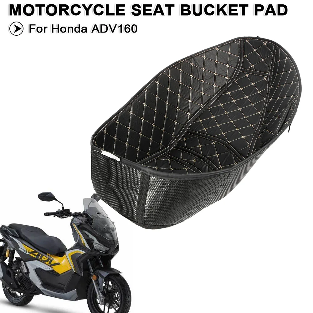 Motorcycle Rear Seat Inner Case Bucket Pad Rear Cushion Trunk Liner Mat Anti-Collision Protector Lining For HONDA ADV160 XADV160