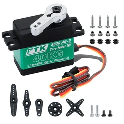 PTKservo 8830 SSG-D 30kg rc servo steering low profile rc 1/10 digital servos 180 degree metal gear HV High torque servo