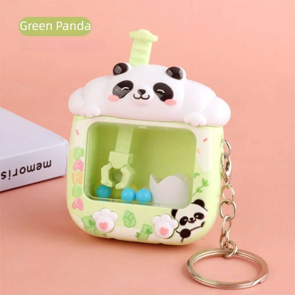 Fun Ball Catching Machine Keychain Household Machine Small Mobilephone Pendant Children's Mobilephone Accessory