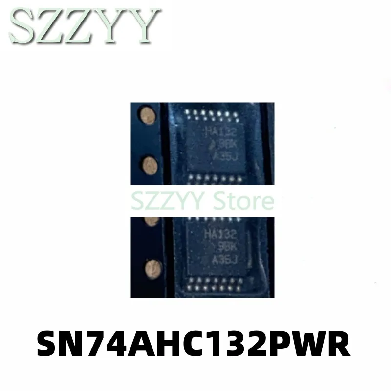 5PCS SN74AHC132 SN74AHC132PWR screen printed HA132 TSSOP-14 logic IC inverter chip