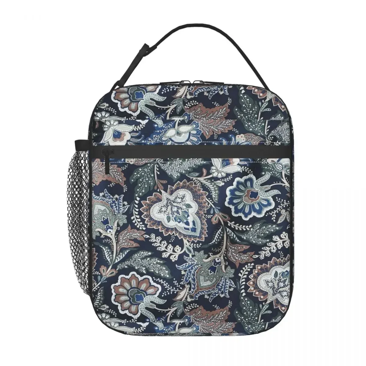 Vera Bradley Pattern Colorful Insulated Lunch Bag for Women Kids Portable Food Boxes Thermal Lunch Box Tote