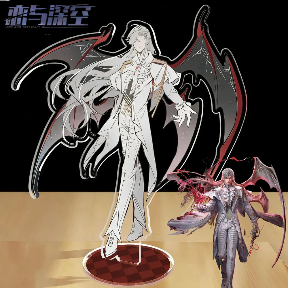 

Акриловая фигурка-подставка для косплея по игре Love And Deepspace: Сайлус, демон, мультяшный персонаж, модель, настольное украшение