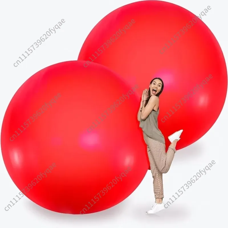 2 pcs 72-Inch Giant Latex Round Balloons Large Balloons Birthday Party Wedding Engagement Decorations Colorful