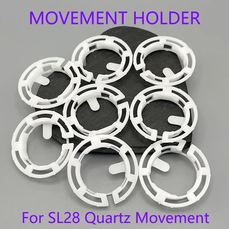 SL28 Movement Spacer Ring Plastic Movement Holder Fit for SL28 Movement Watch Case Inner Cover Ring Spare Parts Watch Insert