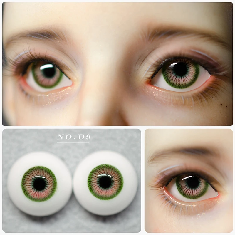 YESTARY Eyes For Toys BJD Doll Accessories 10MM 12MM 14MM 16MM Sparkling Plaster Eyes Toys 1/8 1/6 1/4 1/3 DIY BJD Dolls Eye Toy