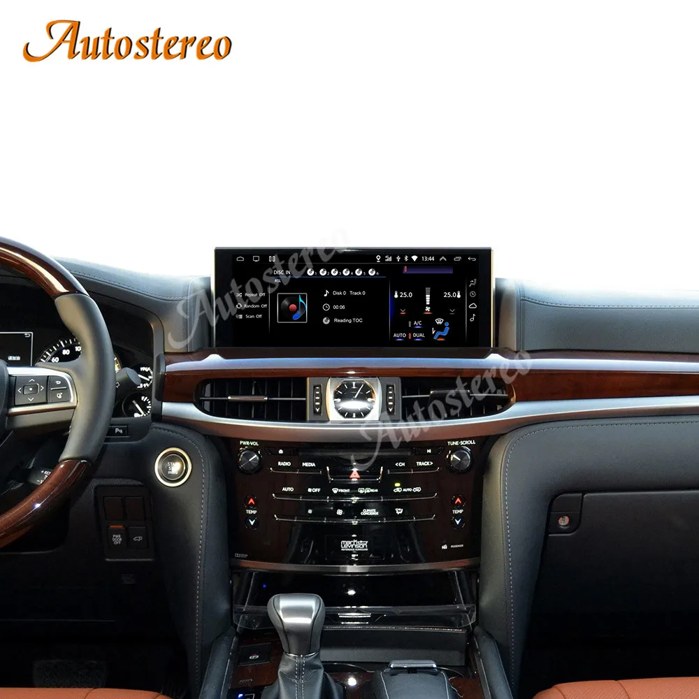 OEM Style For Lexus LX570 2015-2021 12.3 inch Android 10 128G Car Radio Player GPS Navigation Auto Stereo DSP Carplay Multimedia