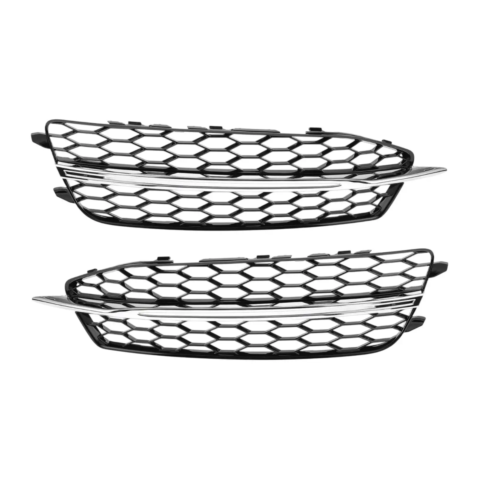 

2x Grille Trim 4G0807682D Replacement Accessories for Audi 2011-2014 A6