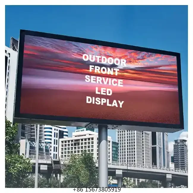Outdoor Led Panel  960*960mm Fixed Installation Video Wall Billboard Iron Case  P10 Led Display