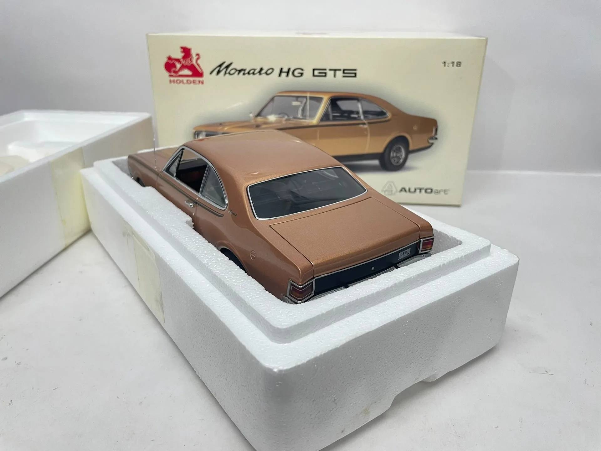 Autoart 1:18 Monato HG GTS Brown Simulation Limited Edition All Open Alloy Metal Static Car Model Toy Gift