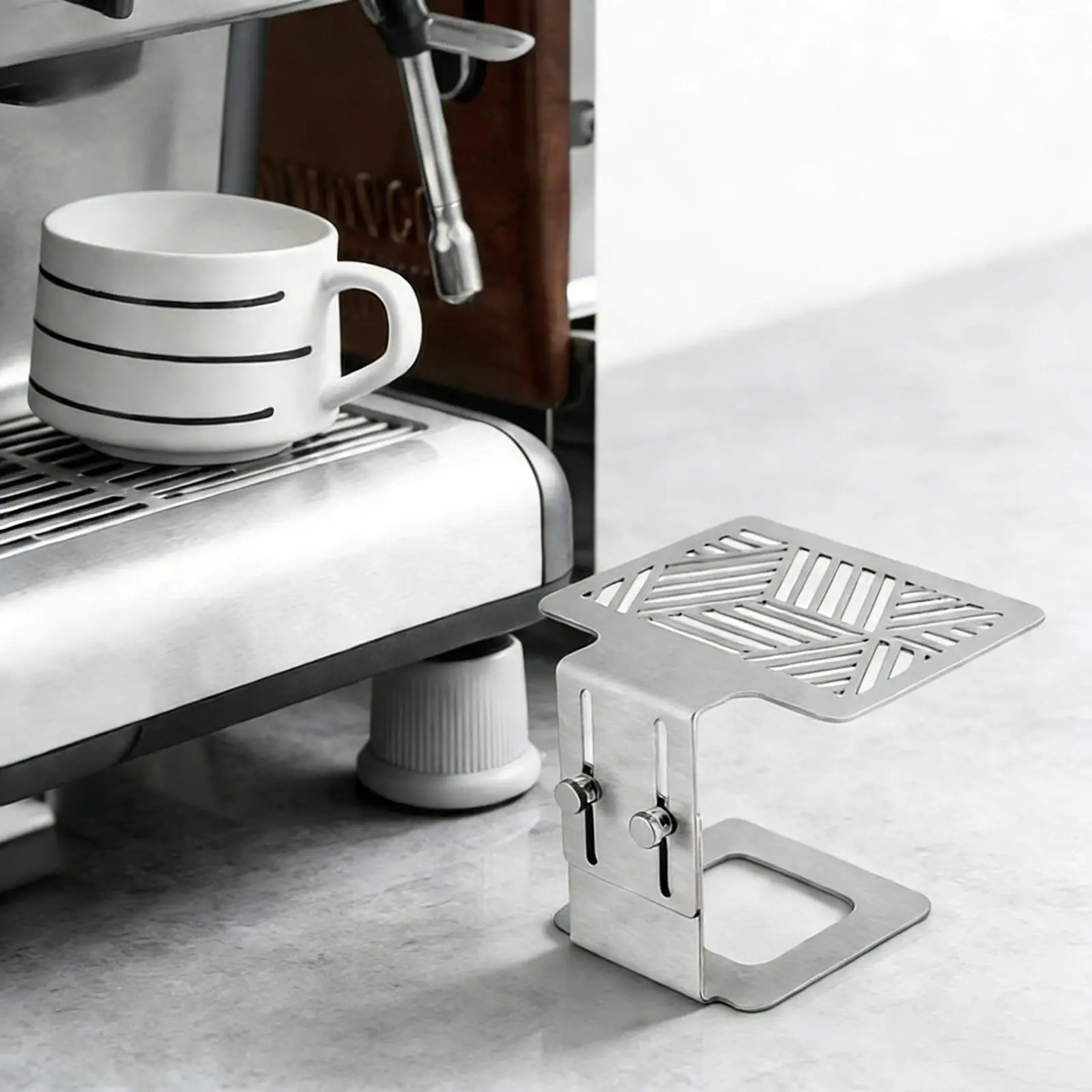 Professional, , Height-adjustable Coffee Scale with Non-slip Base And Weighing Stand.