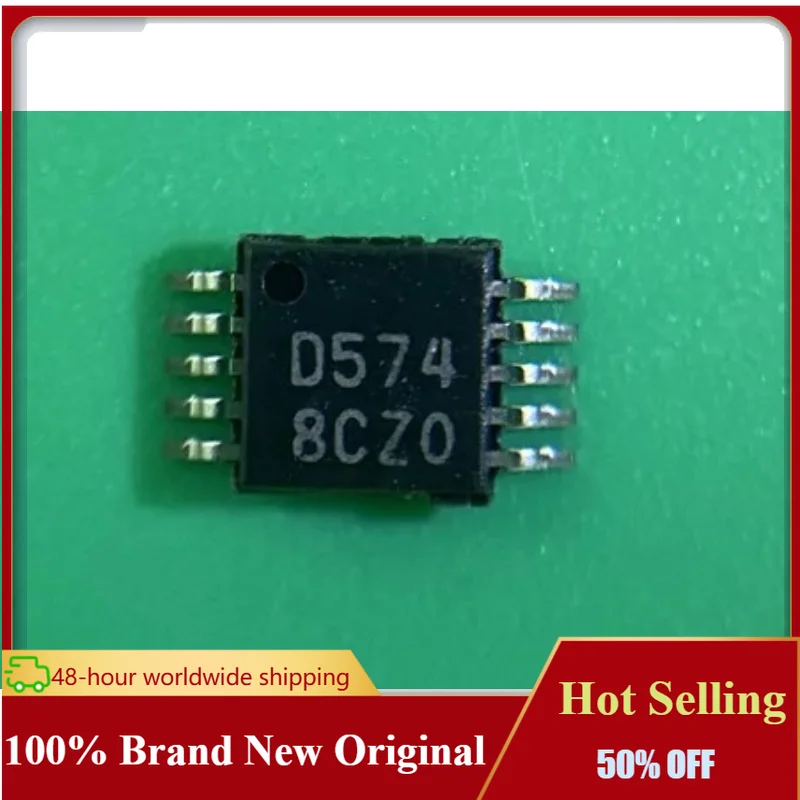 2-10PCS DAC5574IDGSR  D574  Package MSOP10 100% Brand New Low Stock Best-selling Item in Stock Ready for Immediate Dispatch