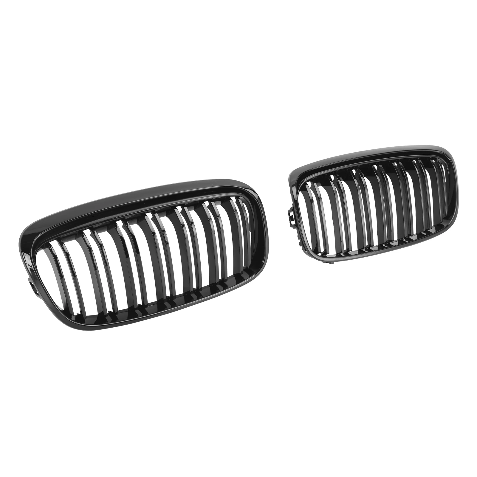 Black Front Grille Grill For BMW 2 Series Gran Tourer F45 F46 2015 2016 2017 2018