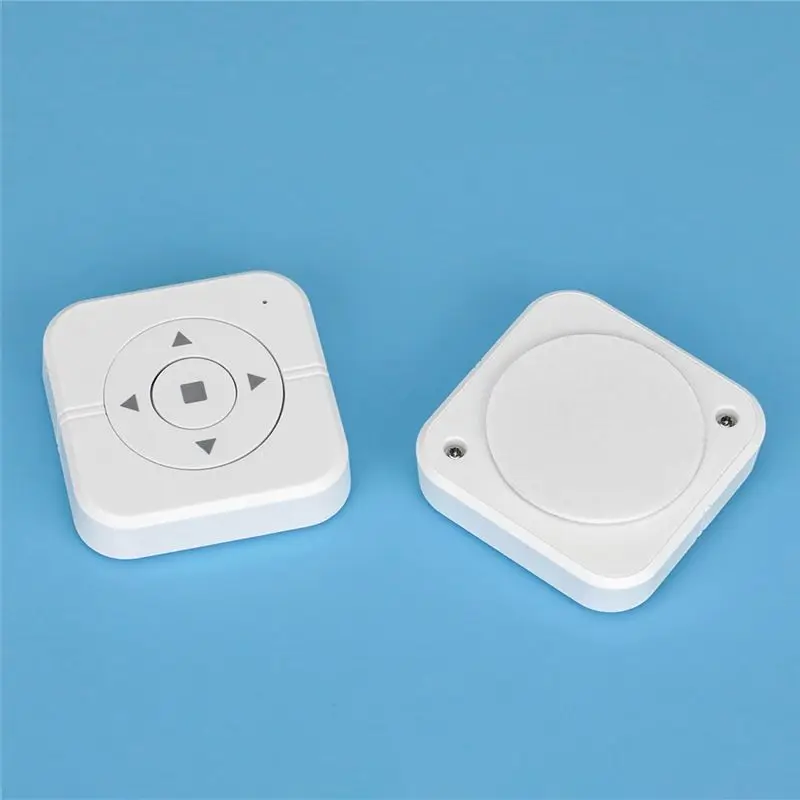 M01K Mini Wireless Control Switch System 5 Keys 433Mhz Universal Button Circular Button Wall Paste LED Light Switch